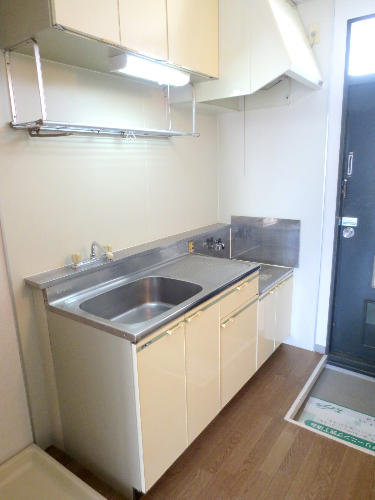 Kitchen. It means two-burner gas stove installed Allowed kitchen to self-catering school ☆ 