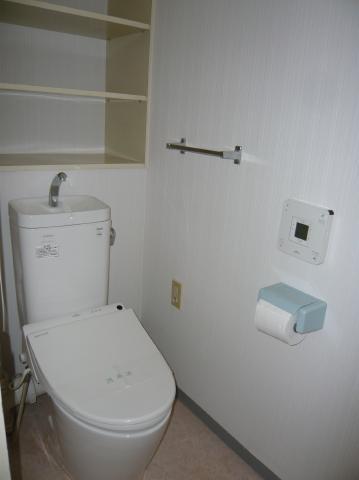 Toilet. It is with cleaning function.