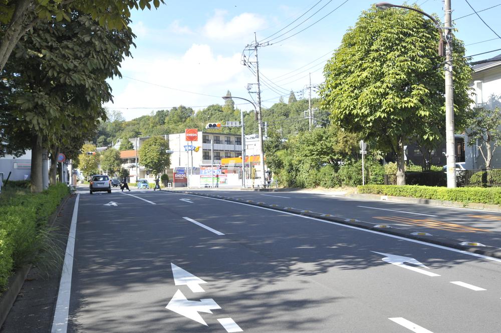 Local photos, including front road. Front road (sidewalk with a width about 20m)