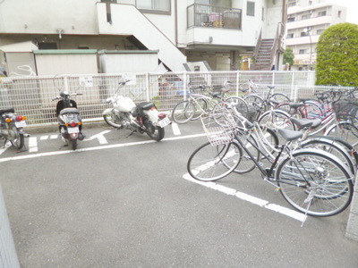 Other common areas. There is also a bike storage