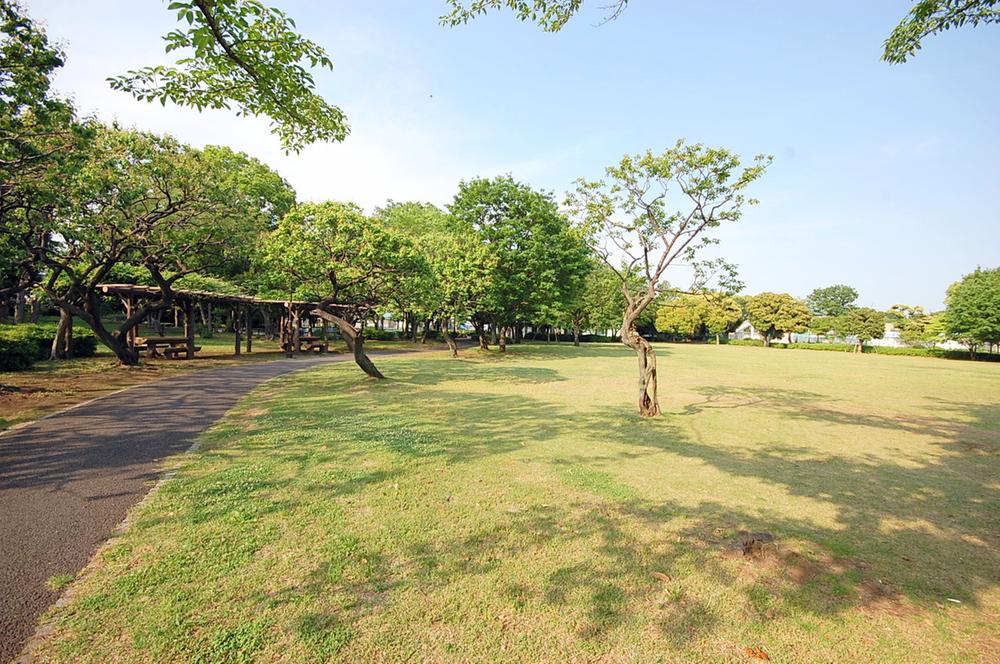 park. Atagoyama to green space 1069m