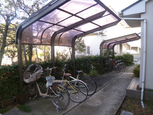 Other common areas. Is a bicycle parking lot