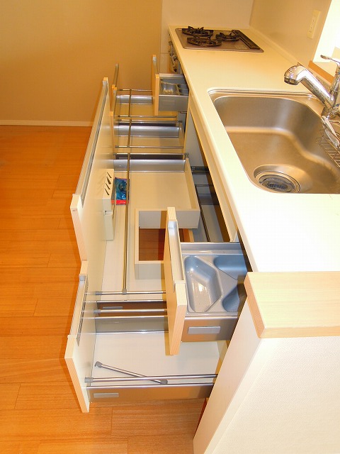 Kitchen. Storage is also rich! 