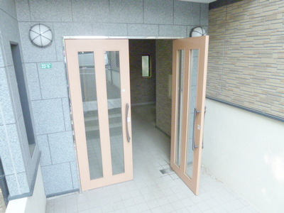 Entrance. Stylish entrance