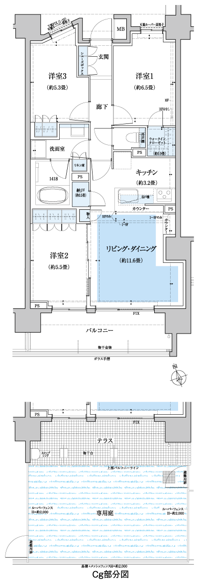 Floor: 3LDK + WIC + N, the occupied area: 71.86 sq m, Price: 34,680,000 yen, now on sale