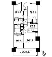 Floor: 3LDK + WIC + N, the occupied area: 71.86 sq m, Price: 39,980,000 yen, now on sale