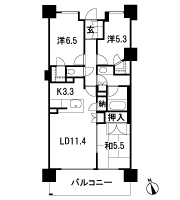 Floor: 3LDK + 2WIC + N, the occupied area: 72.47 sq m, Price: 36,780,000 yen, now on sale