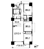 Floor: 3LDK + WIC + SIC, the occupied area: 76.27 sq m, Price: 36,480,000 yen, now on sale