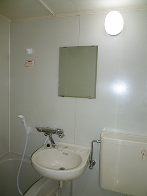 Washroom. It also attached wash basin