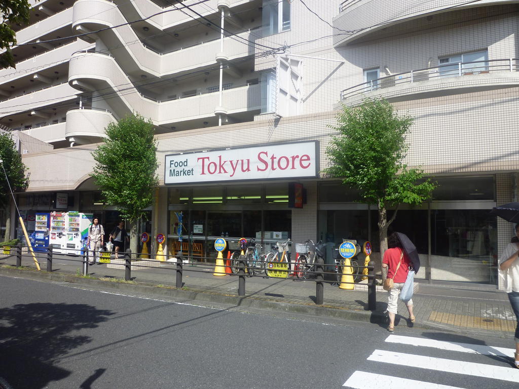 Supermarket. Karakida Tokyu Store Chain to (super) 284m