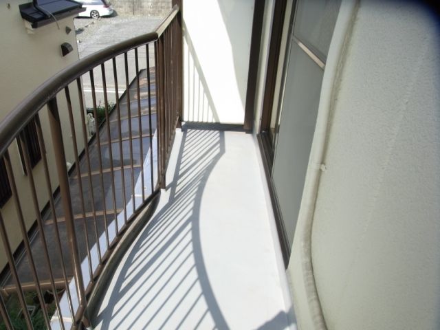 Balcony. Veranda and spacious