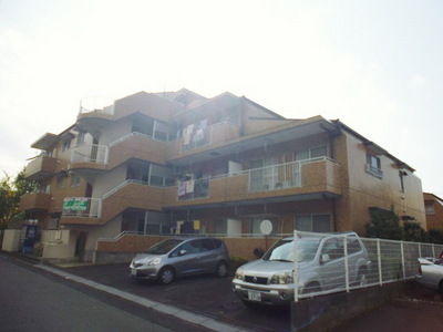 Building appearance. Reinforced concrete apartment