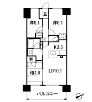 Floor: 3LDK, the area occupied: 63.8 sq m, Price: 34,580,000 yen ・ 35,280,000 yen, now on sale