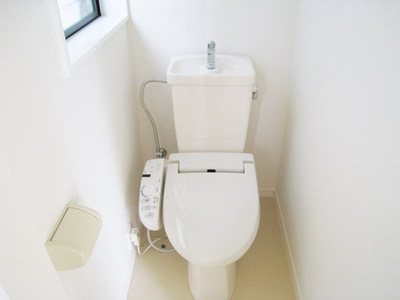 Toilet. With Washlet