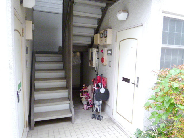 Entrance. It is a moderately stairs type