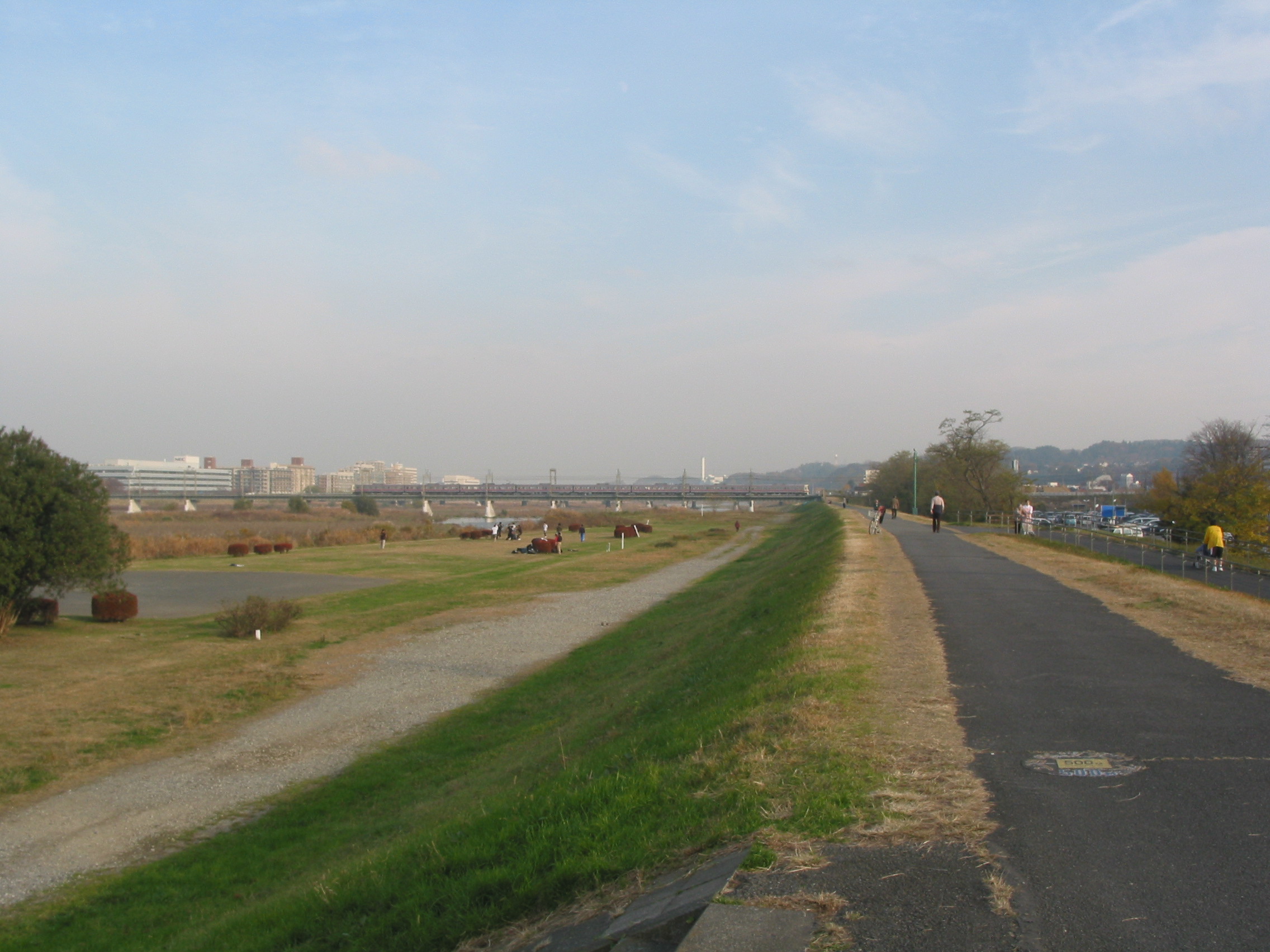 park. 100m until Kawahara (park)