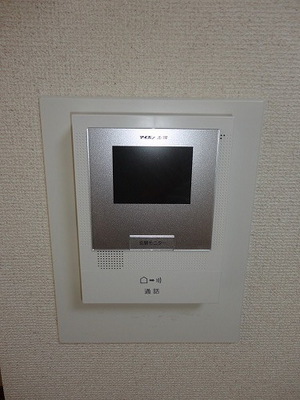 Security. It is with a monitor intercom