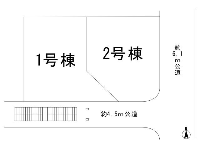 Compartment figure. 45,800,000 yen, 4LDK, Land area 175.36 sq m , Building area 106.71 sq m