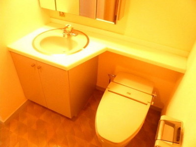 Toilet. It is a powder room type