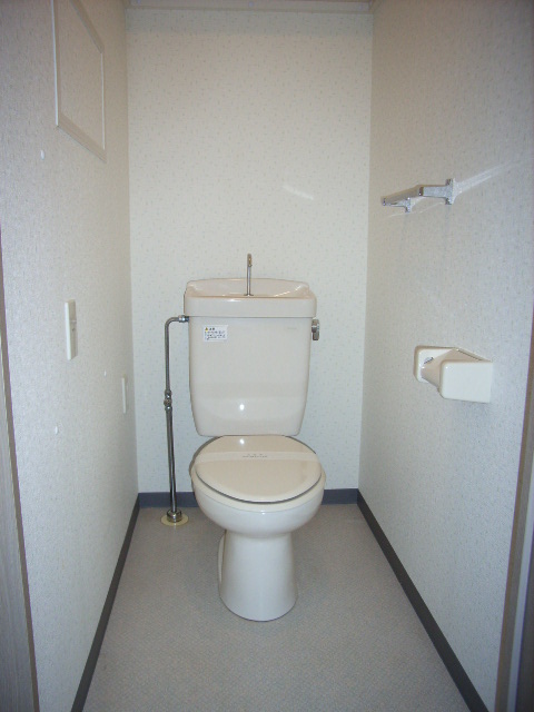 Toilet. Bus toilet by!