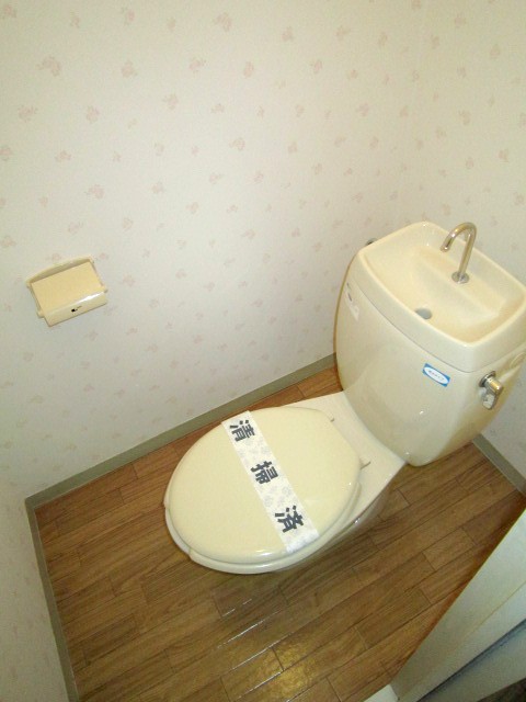 Toilet. It is a simple room