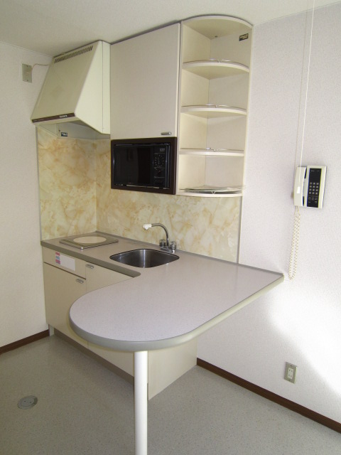 Kitchen. With counter