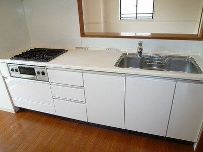 Kitchen. Gas stove system Kitchen