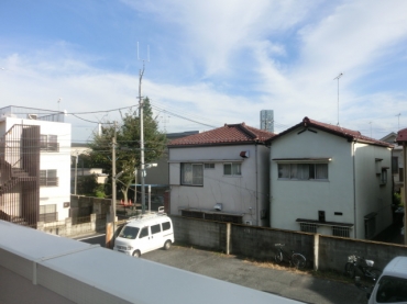 Balcony. Wide balcony & view