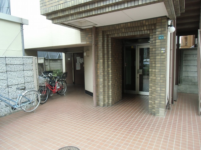 Entrance. Building entrance