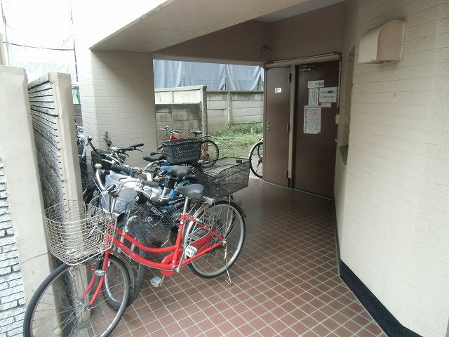 Other common areas. Bicycle parking space