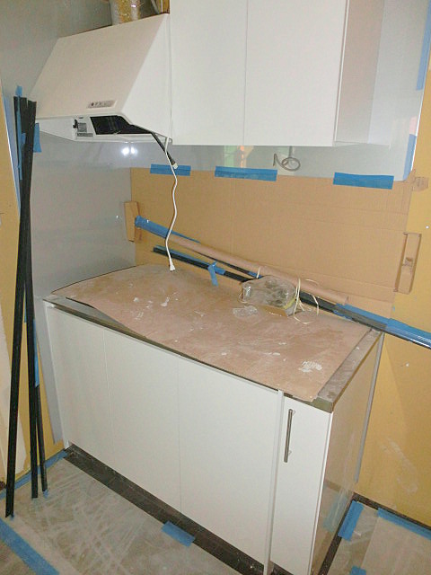 Kitchen. System kitchen (under construction)