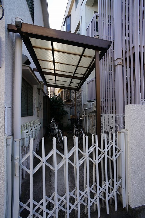 Other common areas. Covered bicycle shed