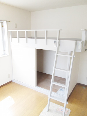 Other room space. Bed, Bet under storage space