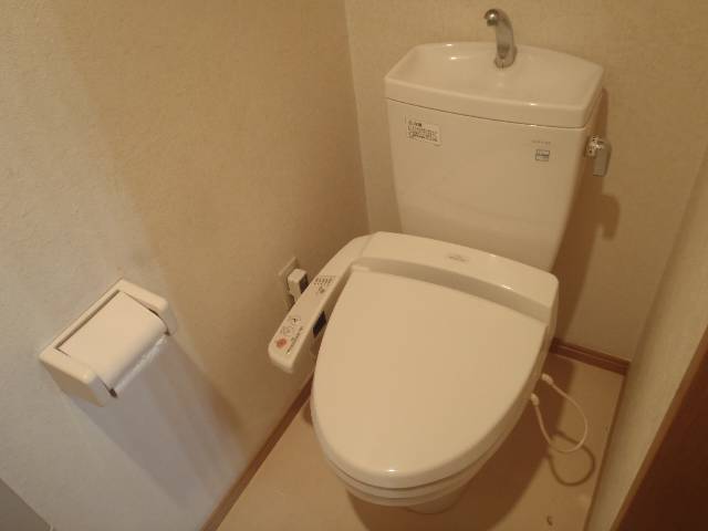 Toilet. With the first floor cleaning function