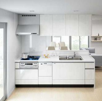 Kitchen. System kitchen of the same specification