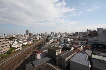 View photos from the dwelling unit. View from the site (November 2013) Shooting