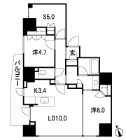 Floor: 2LD ・ K + S (service Room [Storeroom] ) + WIC (walk-in closet) + SIC (shoes closet), the occupied area: 67.58 sq m, Price: TBD