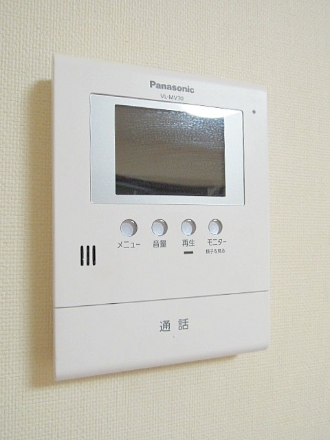 Security. TV monitor with intercom