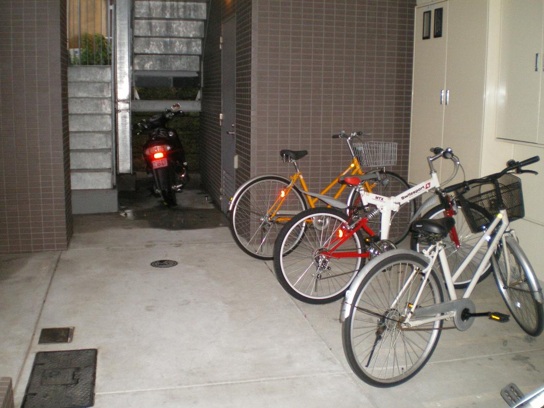 Other common areas. Bicycle-parking space