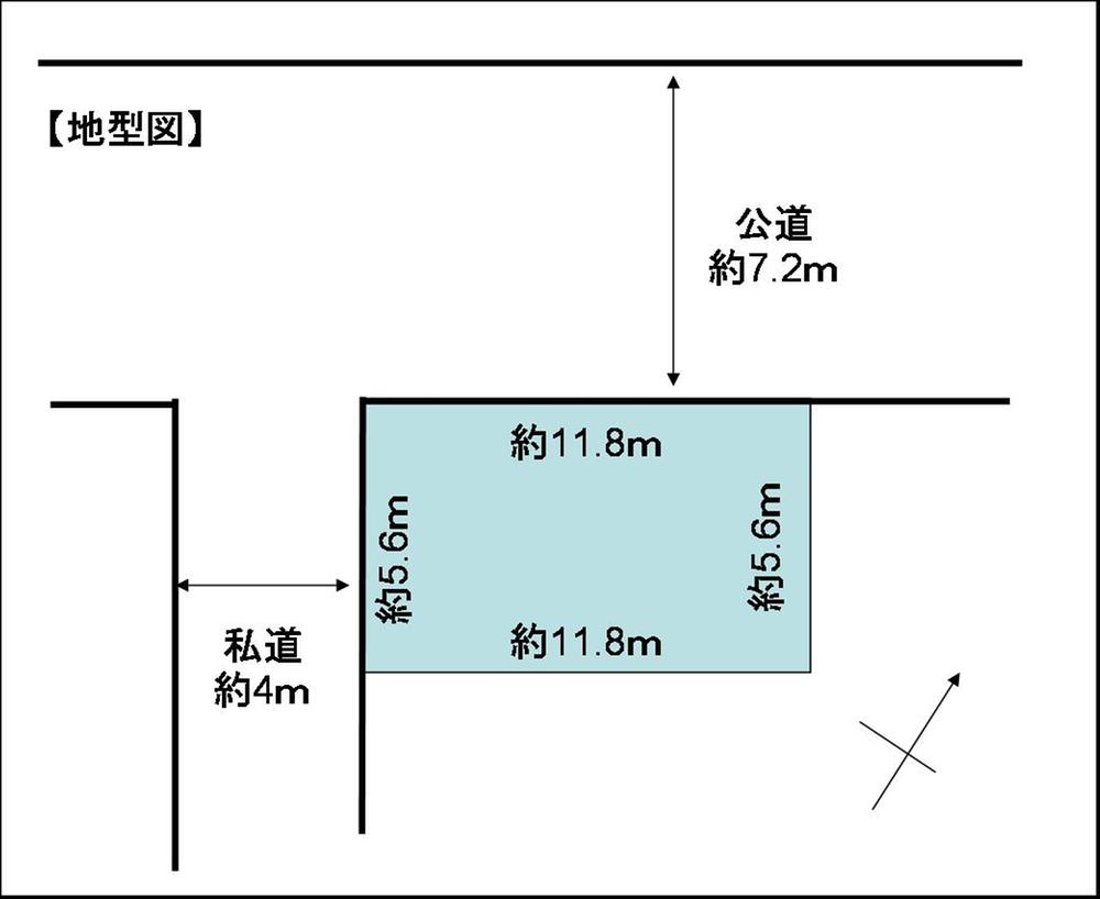 Compartment figure. Land price 42,700,000 yen, Land area 67.22 sq m