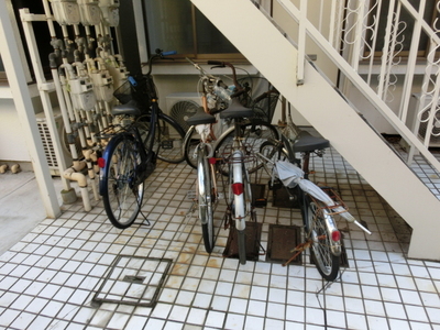 Other common areas. Bicycle parking space