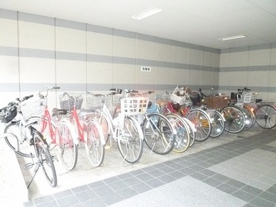 Other common areas. Bicycle-parking space