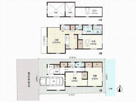 Floor plan. 39,800,000 yen, 3LDK, Land area 78.81 sq m , Building area 96.47 sq m floor plan