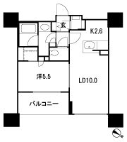 Floor: 1LD ・ K + WIC (walk-in closet) + SIC (shoes closet), the occupied area: 43.08 sq m, Price: TBD