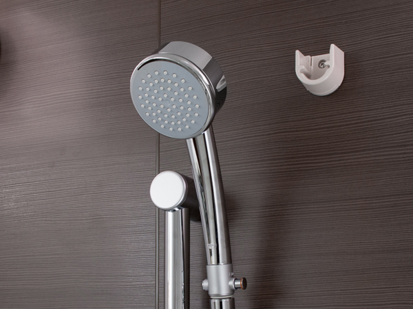 Bathing-wash room.  [Grohe Corp. shower head] Bathroom shower head, One of the world's leading manufacturer, Germany ・ It was adopted Grohe, Inc..