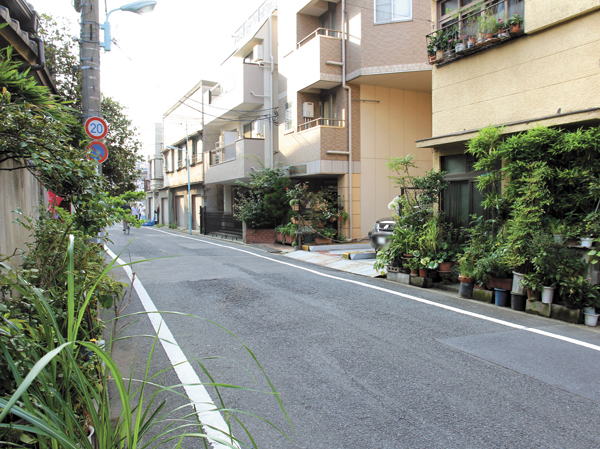 Surrounding environment. Local neighborhood streets (about 50m ・ 1-minute walk)