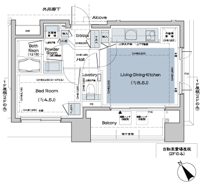 Floor: 1LDK, occupied area: 35.46 sq m, Price: TBD