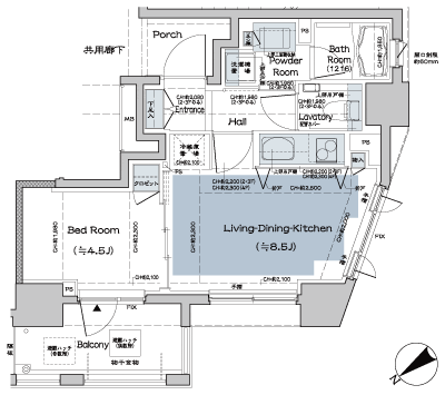 Floor: 1LDK, occupied area: 34.87 sq m, Price: TBD