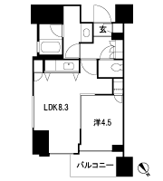 Floor: 1LDK, occupied area: 34.82 sq m, Price: TBD