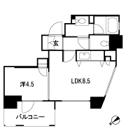 Floor: 1LDK, occupied area: 34.87 sq m, Price: TBD